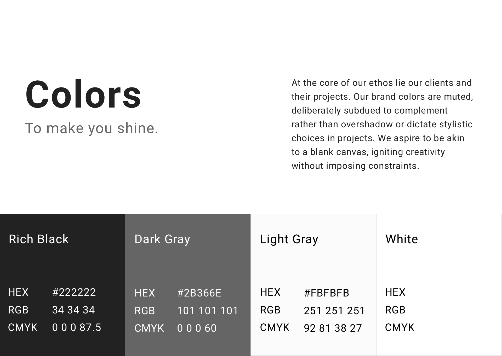 Comprehensive company launch